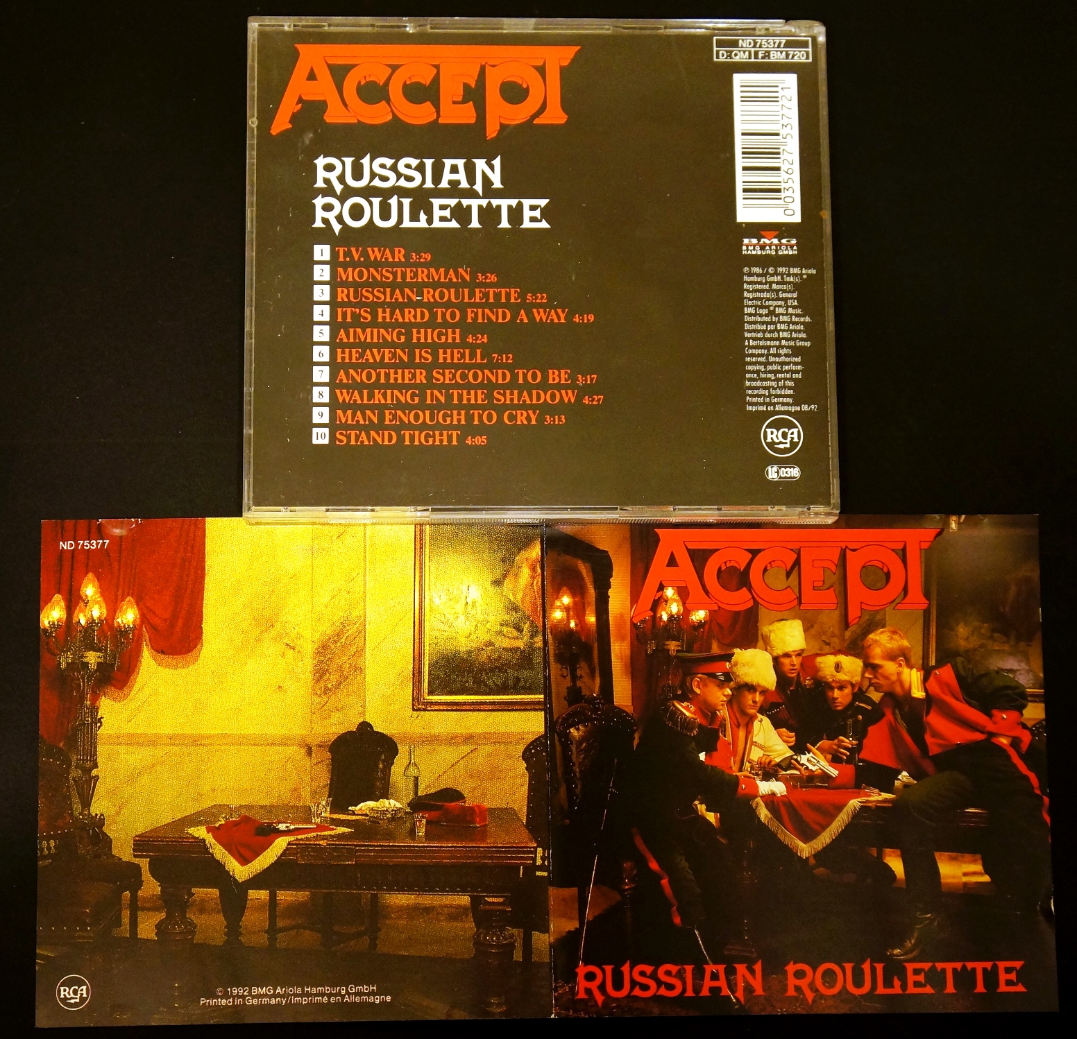 Russian Roulette - Album CD